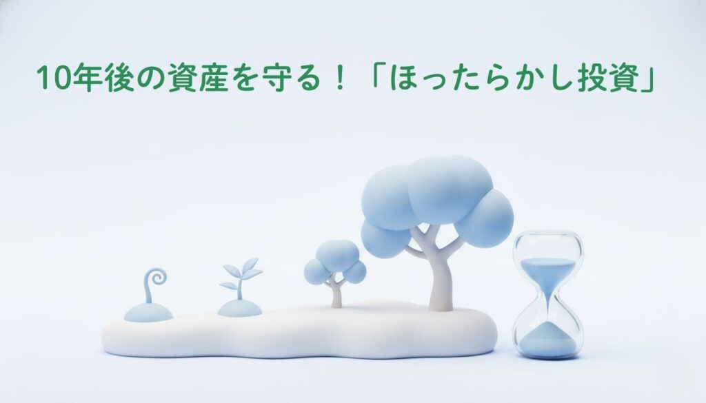 10年後の資産を守る！「ほったらかし投資」が合理的である理由