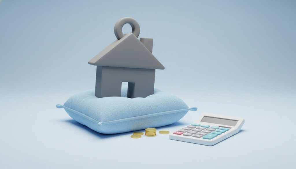 金利上昇時の住宅ローン返済額増加と家計への影響シミュレーションイメージ